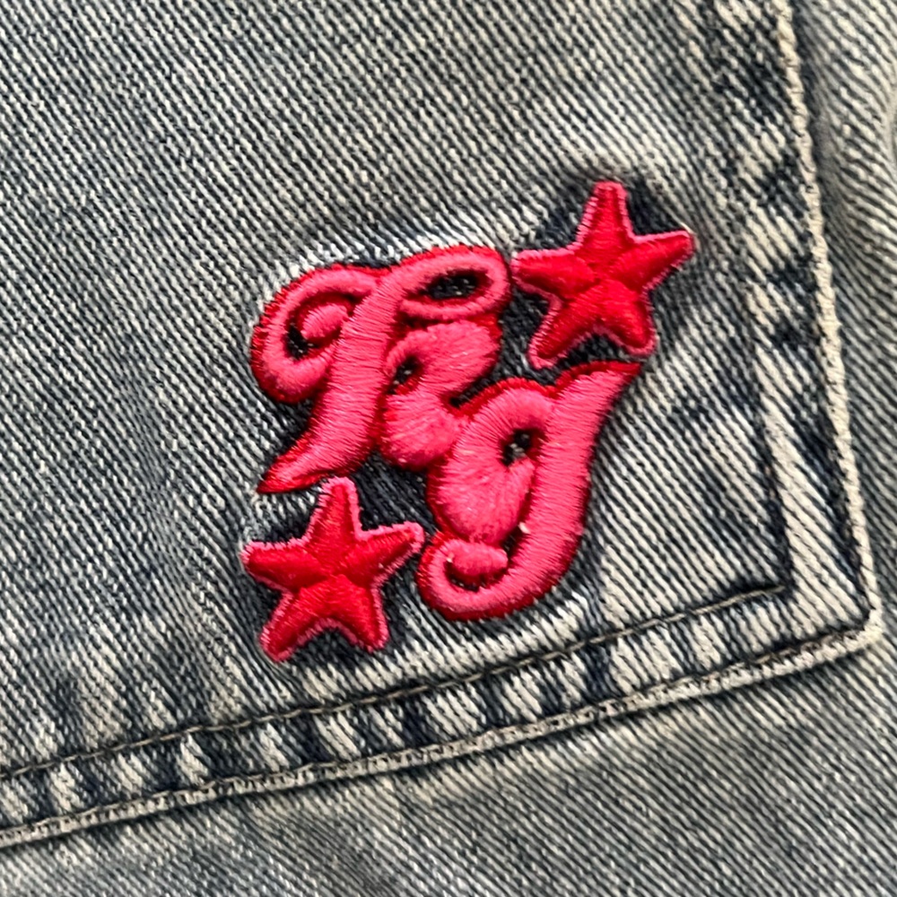 RARE Y2K Kik Girl Super Wide Cargo Jeans Size 3 - Picture 7 of 7